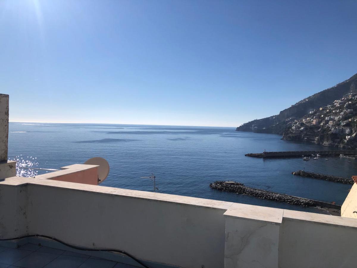 הוילה אמאלפי Infinity Sea View House מראה חיצוני תמונה