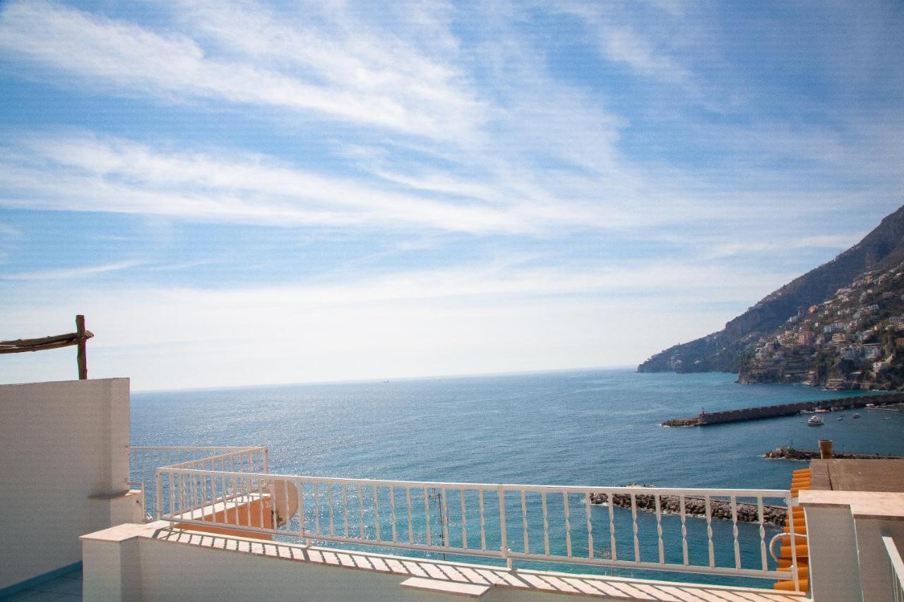 הוילה אמאלפי Infinity Sea View House מראה חיצוני תמונה